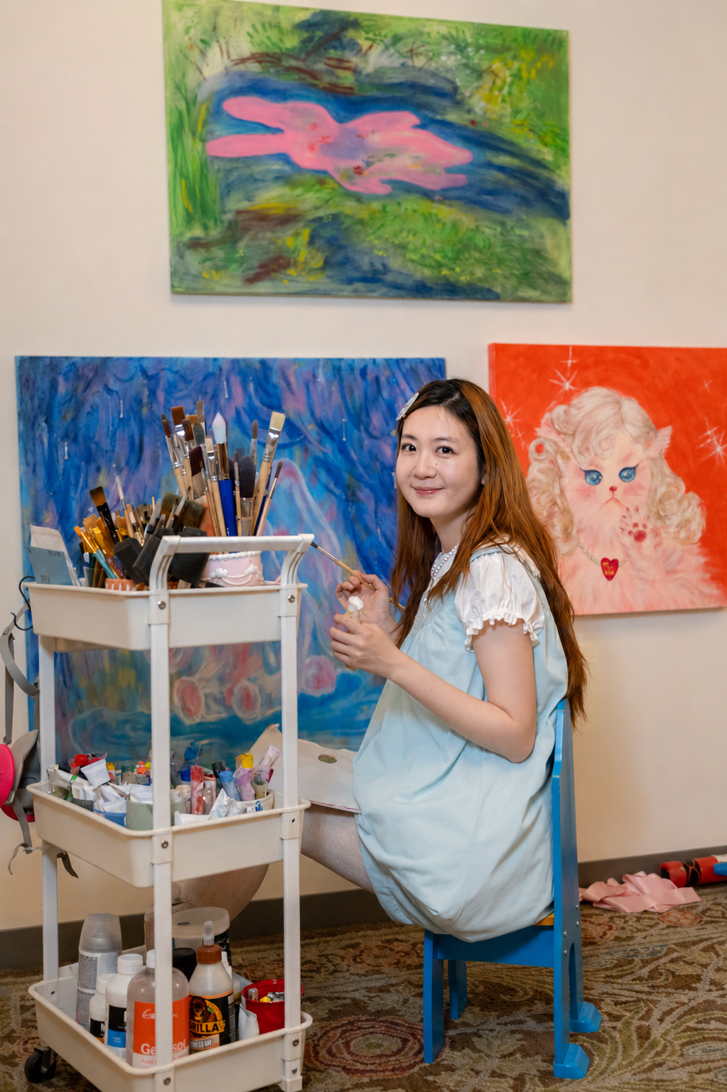 Work or portrait representing Sherly Fan